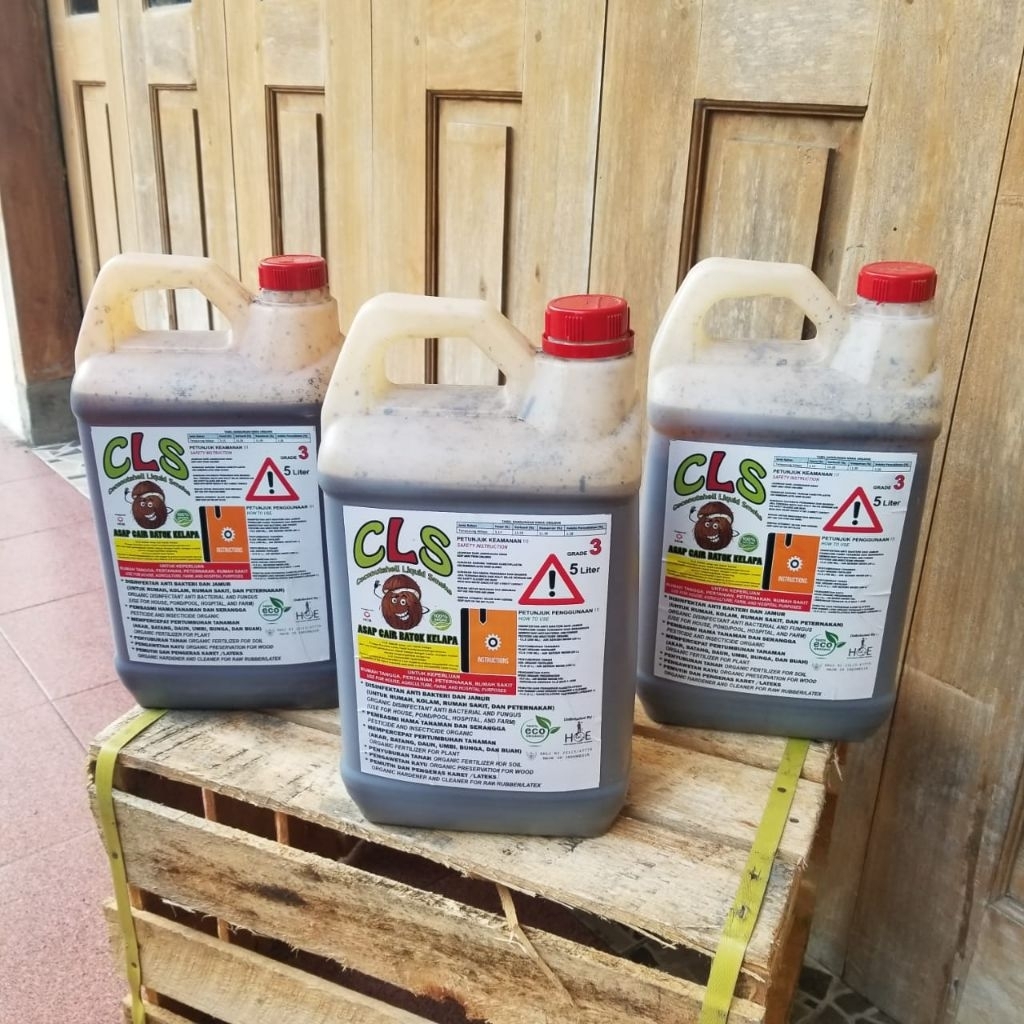 Pengawet kayu anti rayap asap cair cuka kayu 5 liter