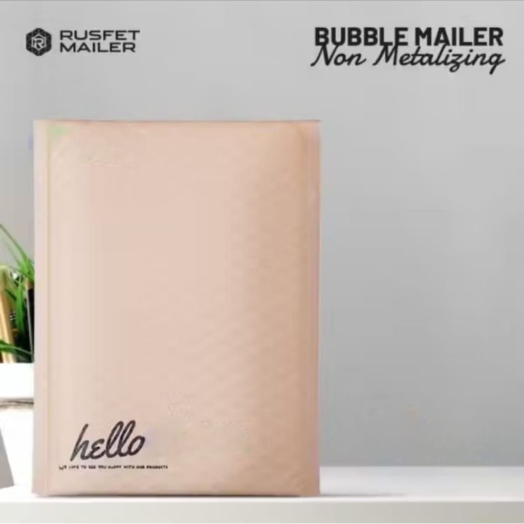 BUBBLE MAILER / AMPLOP BUBBLE PREMIUM SECURITY BAG RUSFET PINK MATTE
