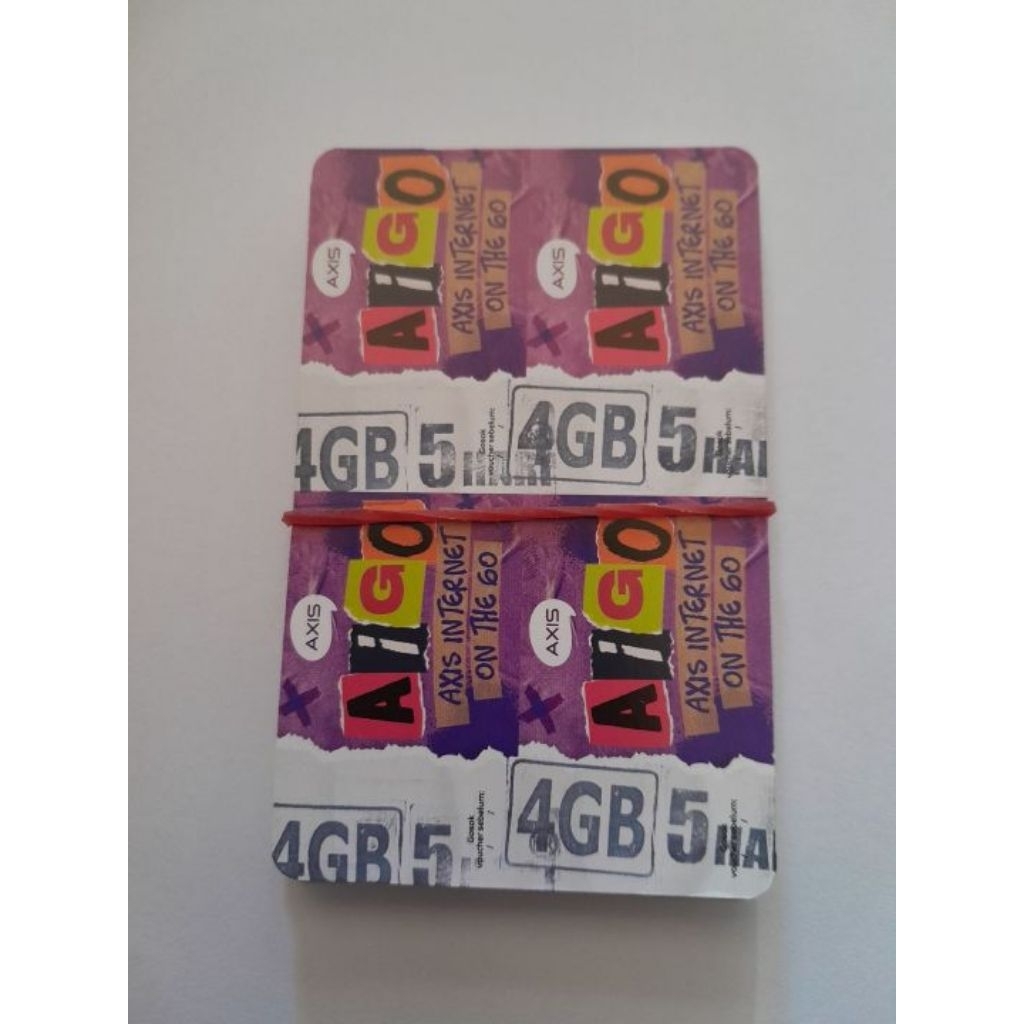 VOUCHER DATA AXIS 4GB 5 HARI Kouta Nasional