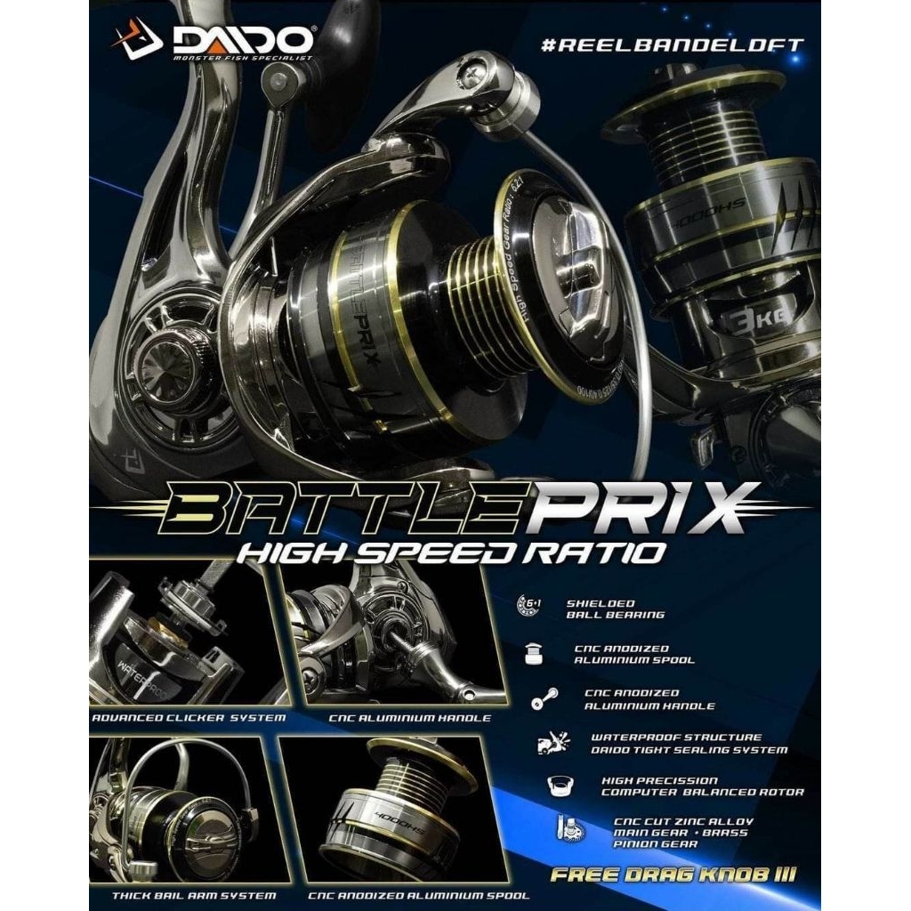 REEL DAIDO BATTLEPRIX 3000HS