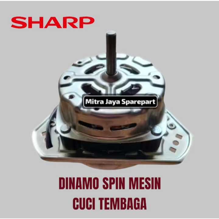 DINAMO SPIN SHARP MESIN CUCI / MOTOR PENGERING MESIN CUCI SHARP