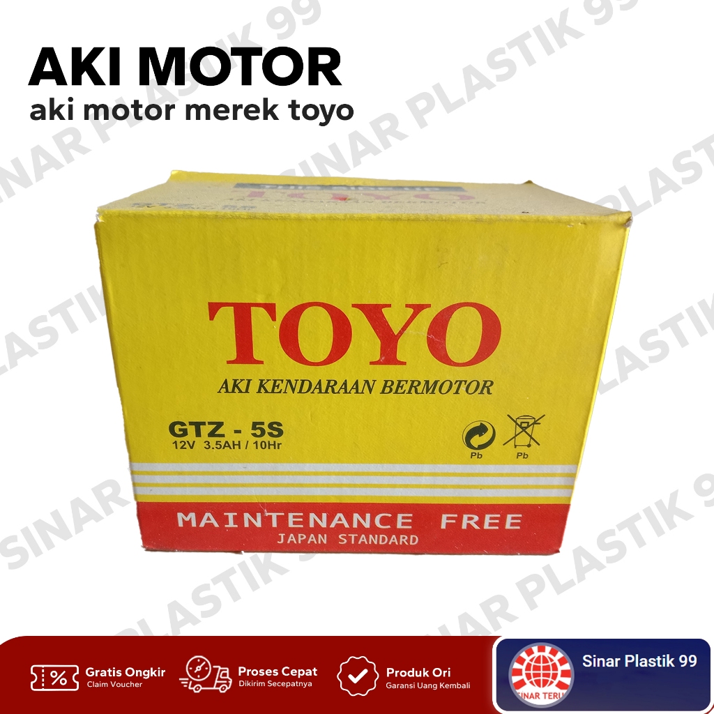 TOYO Aki Motor/ Aki Kering Motor GTZ-5S