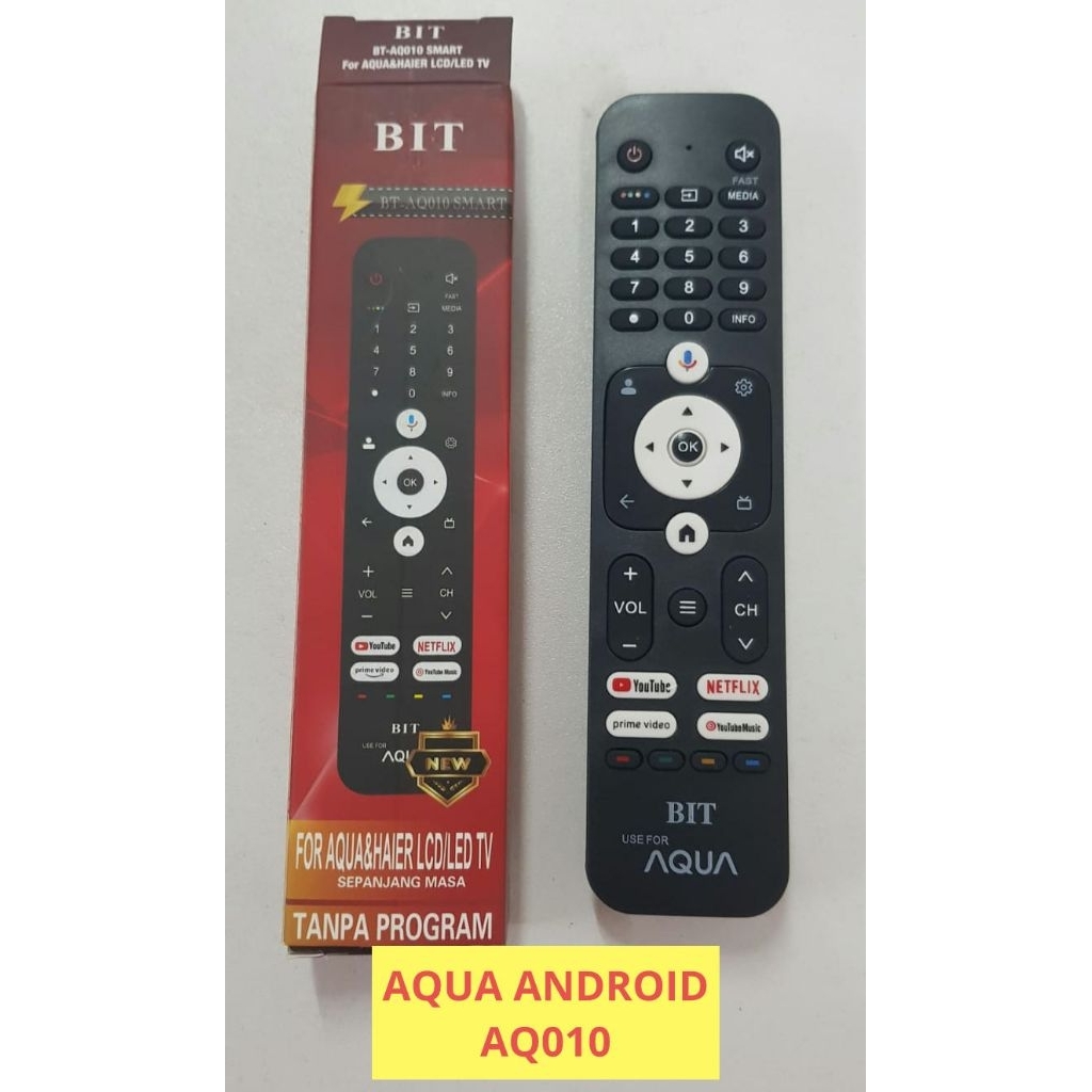 REMOT LED TV AQUA SMART ANDROID TV