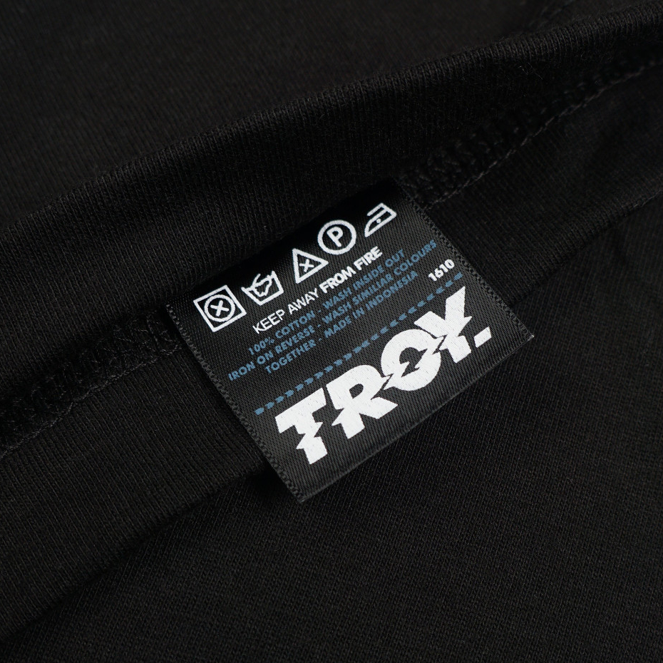 Troy Company Tshirt Black Horseskull - Kaos Lengan Pendek Kaos Hitam MTD 3520