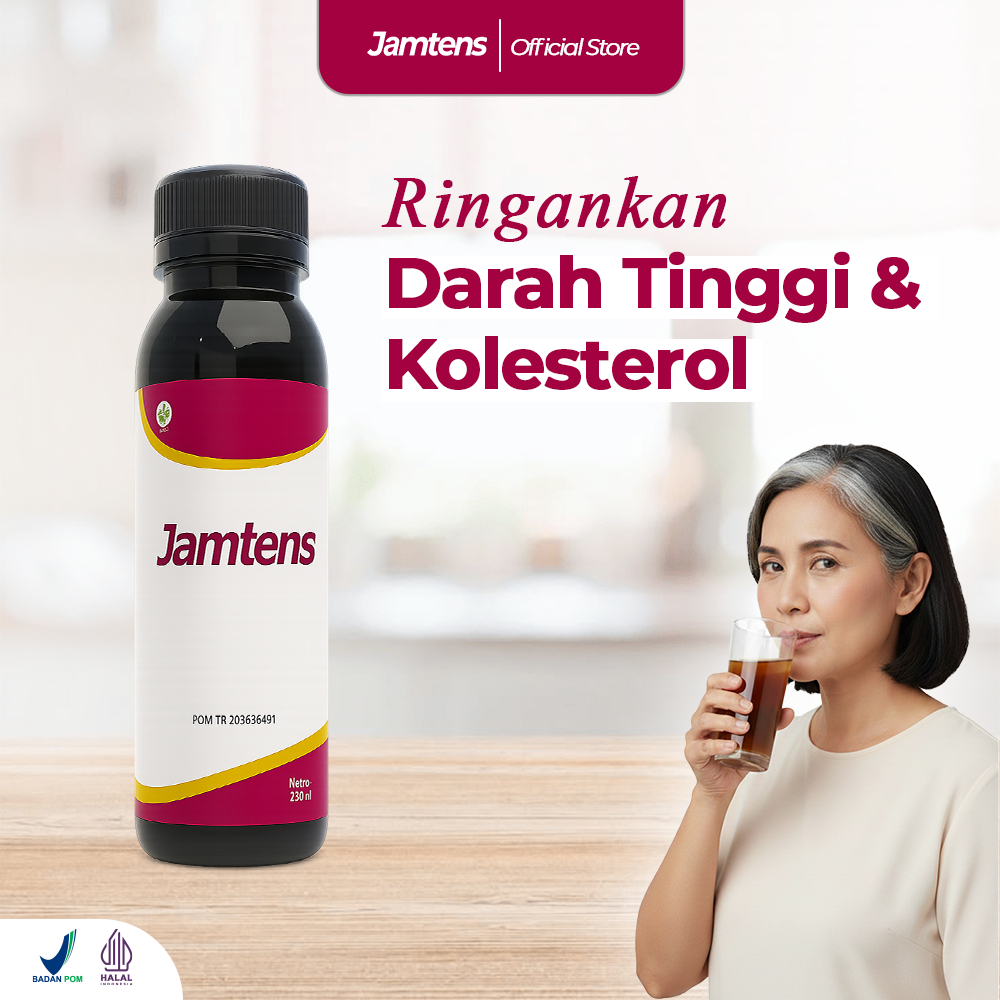 Jamtens Herbal Fermentasi Fitobiotik / Pitobiotik Minuman Kombinasi  Herbal Sirih Merah & Seledri - 