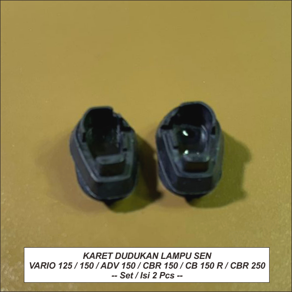 Karet Dudukan Lampu Sen Vario 125  150  Adv 150  Cbr 150  Cb 150 R  Cbr 250 - Set -
