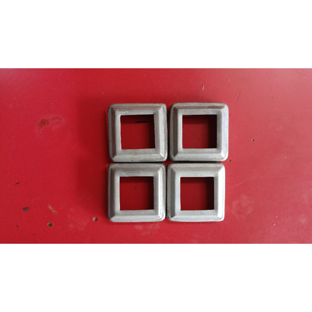 Ring hollow besi. tapak hollow minimalis ornamen aksesoris relling tangga dan lainnya