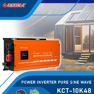 Kenika Solar Power Inverter 10000 Watt 48V KCT-10K48V  Trafo toroidal (Low Frequency)