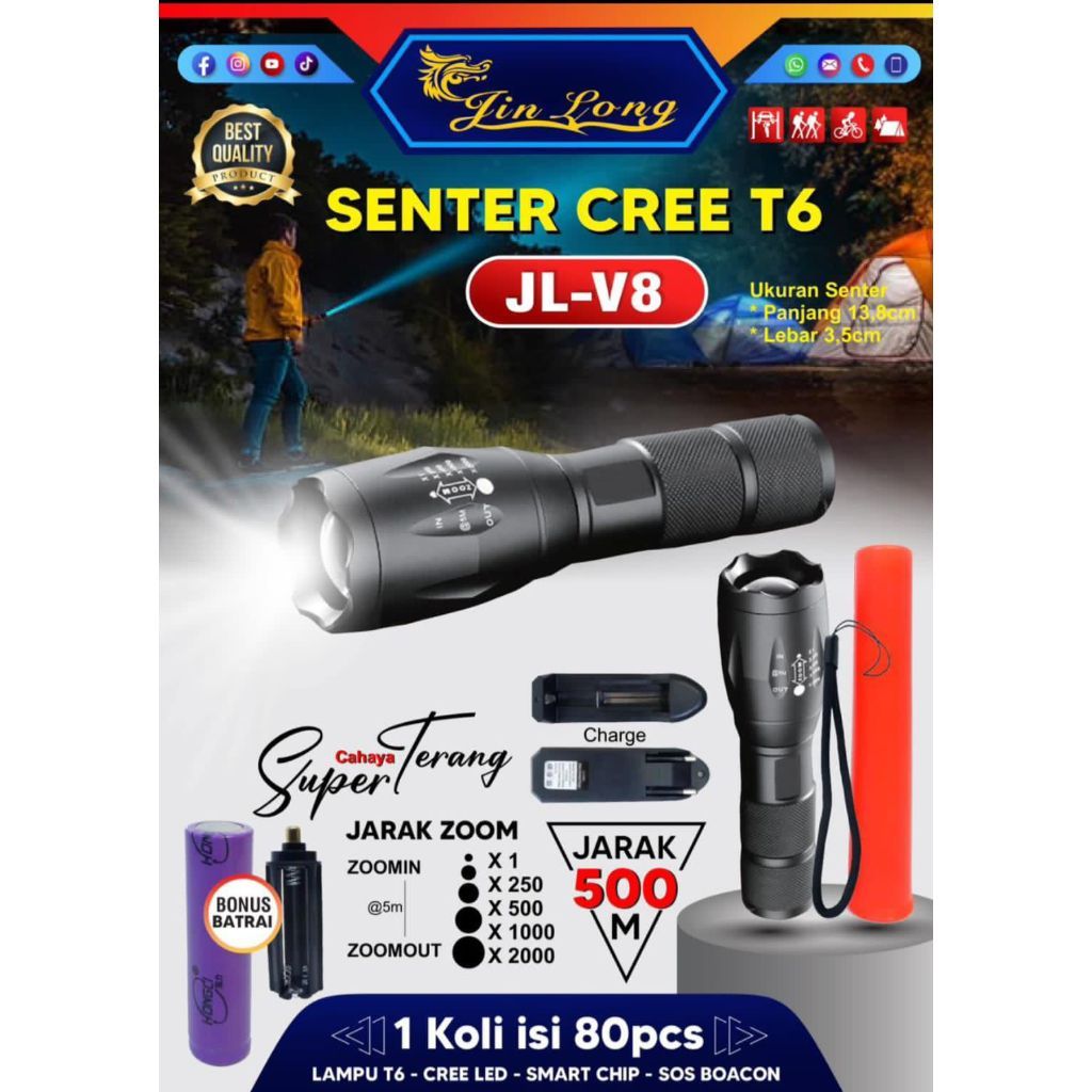 Senter JinLong JL-V8