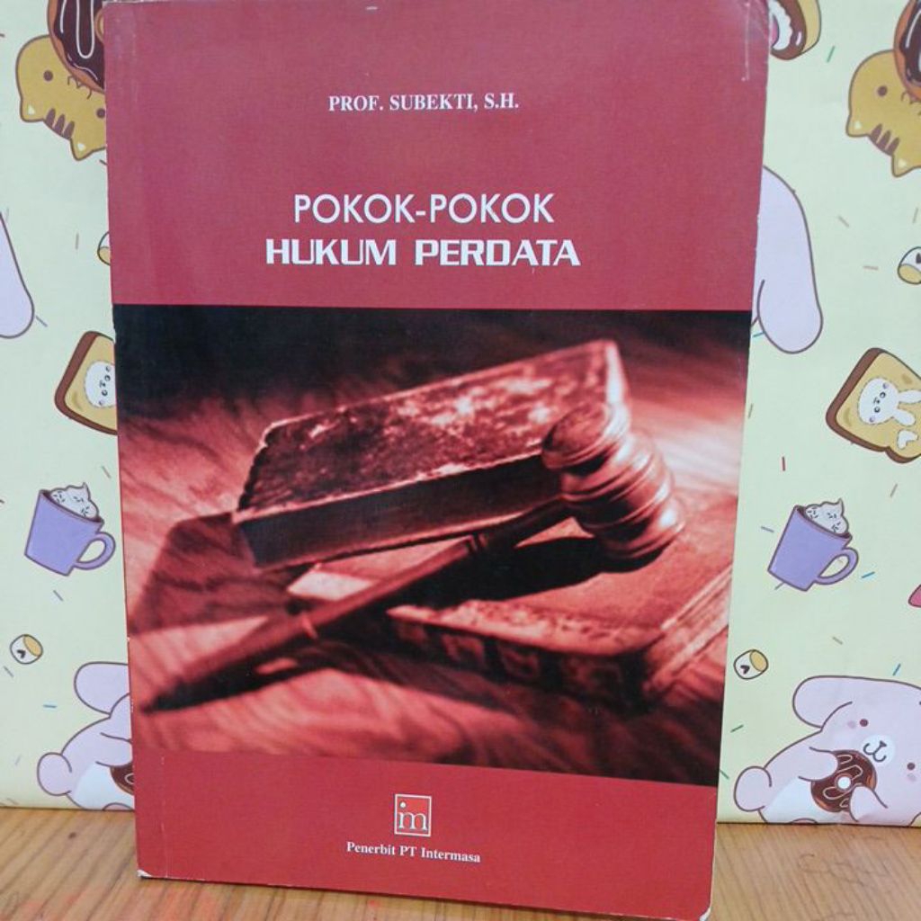 Pokok-pokok hukum perdata by Prof.subekti.ASLI ORIGINAL