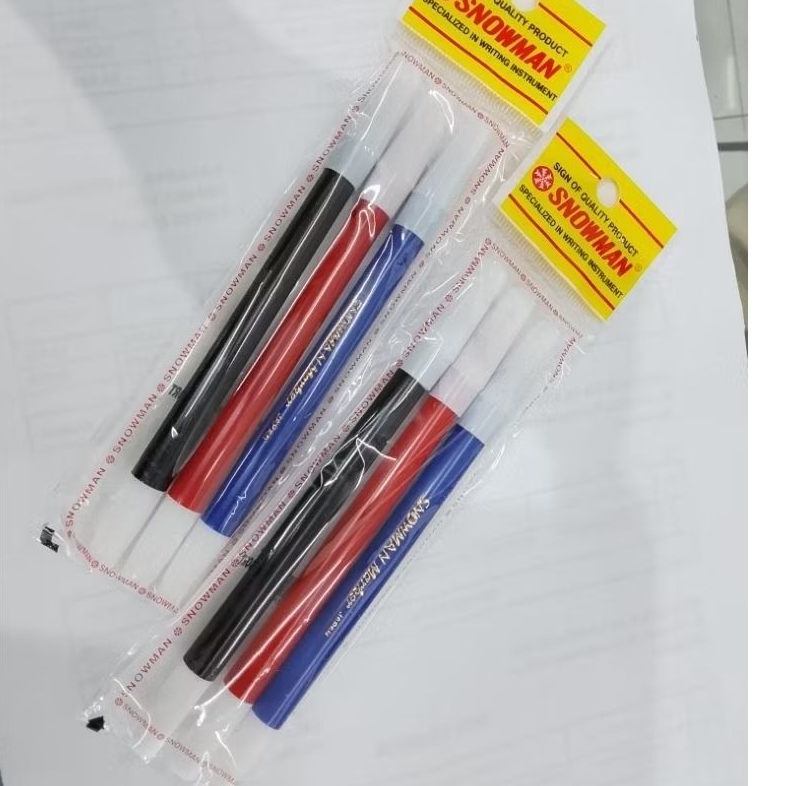 (AA)Spidol snowman permanent 3 warna