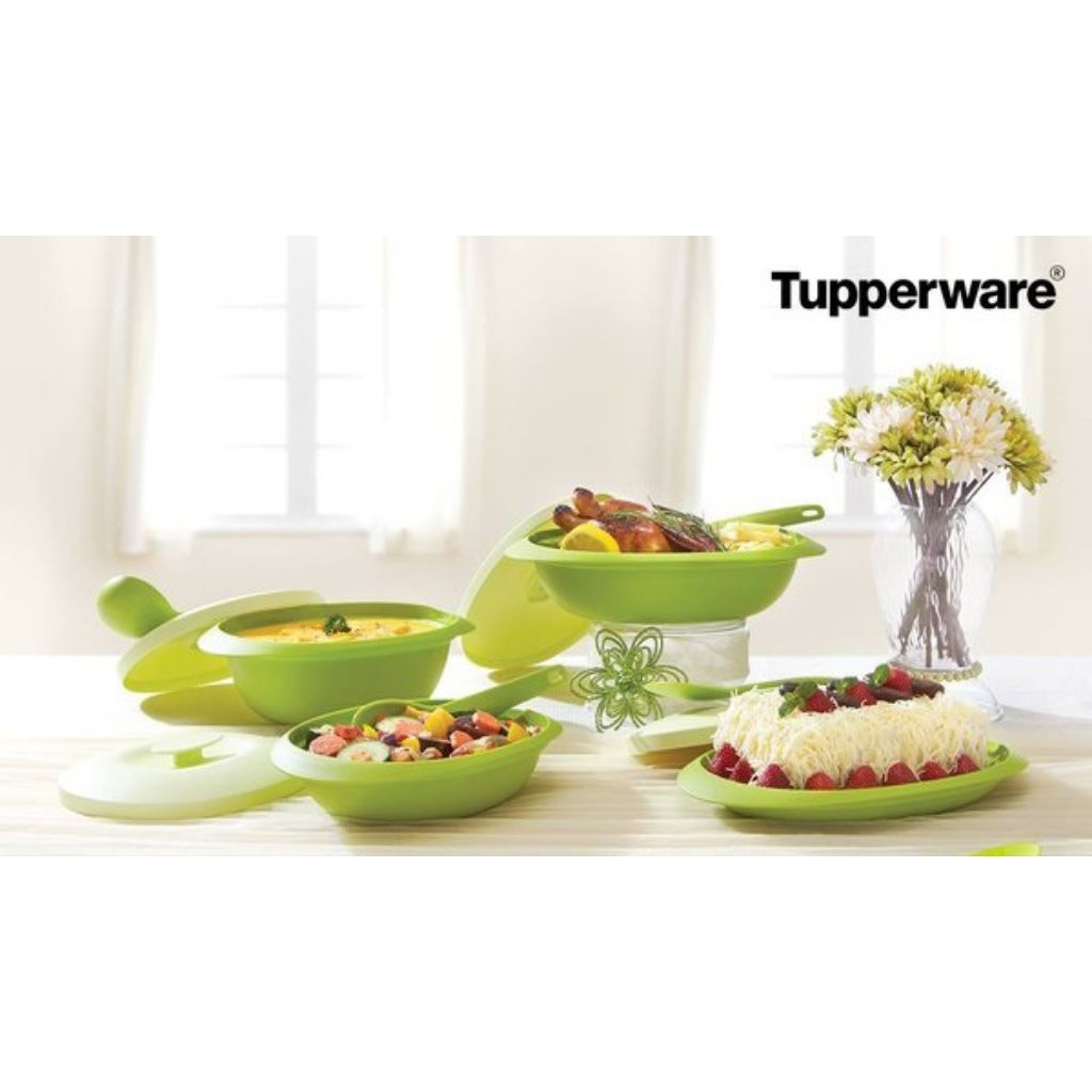 Blossom Collection Tupperware - Green