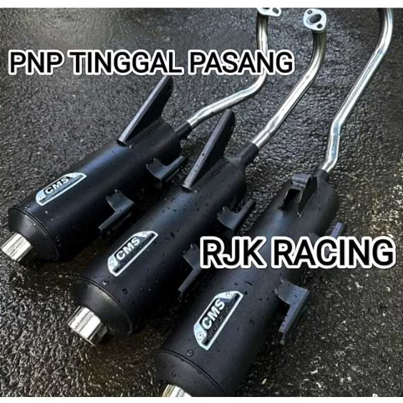 Knalpot Racing CMS Beat Vario Mio Suara Bas Adem