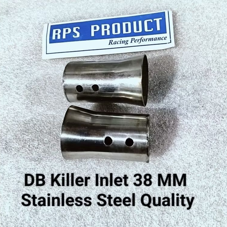 DB KILLER Peredam Knalpot Racing Diameter 38 MM Stainless Steel Quality Full