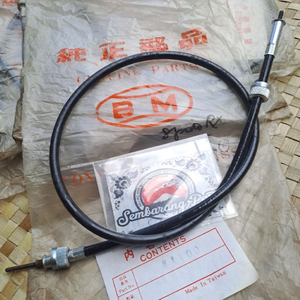 KABEL SPIDO SPIDOMETER YAMAHA RX100 RX 100 NOS TAIWAN