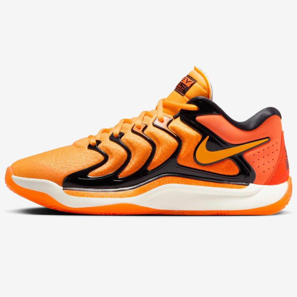 SEPATU BASKET BIG SIZE 47 N I K E KD17 EP ORANGE BLACK ORIGINAL