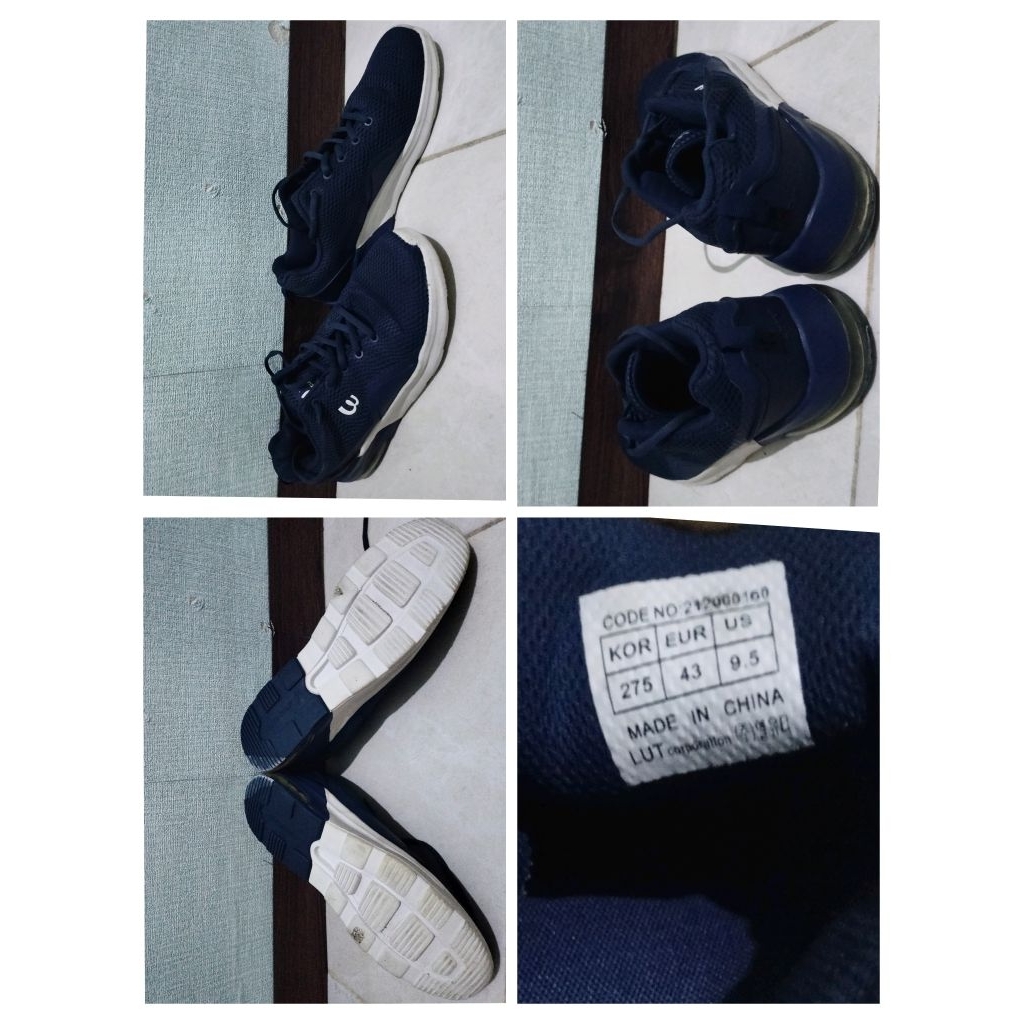 Sepatu Worldcup World Cup Campus Flexfit Navy Size 43
