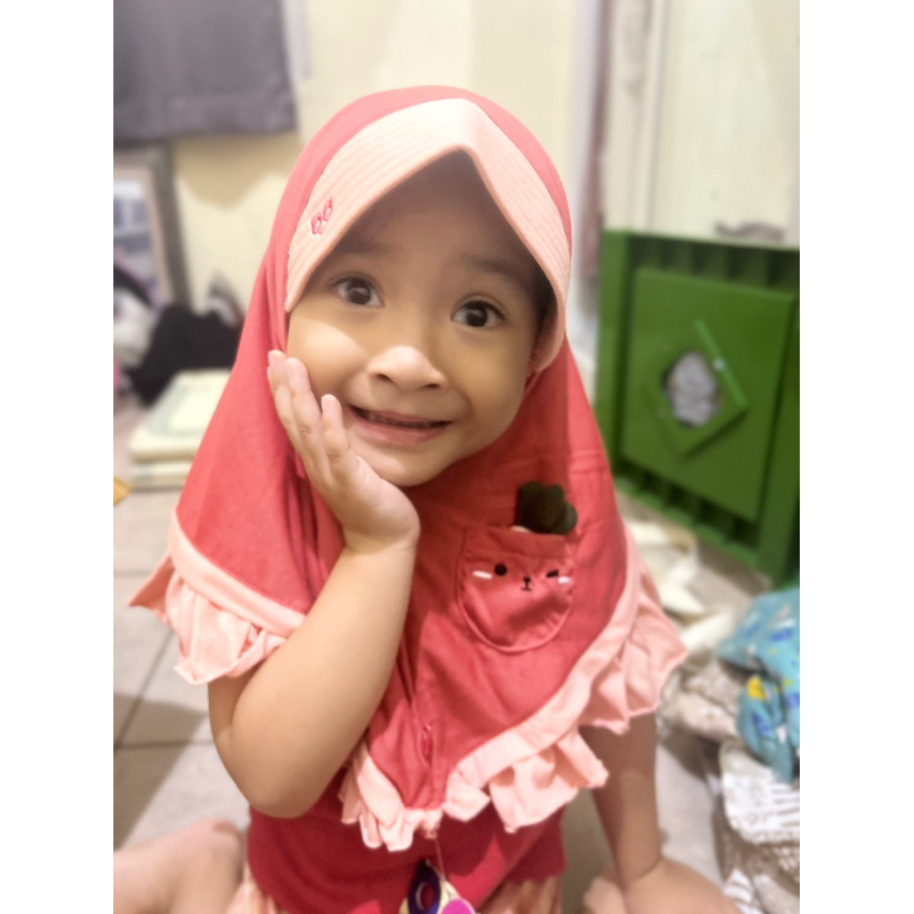 KRUKID CHINAMI RABBANI BANI BATUTA JILBAB Bergo Anak