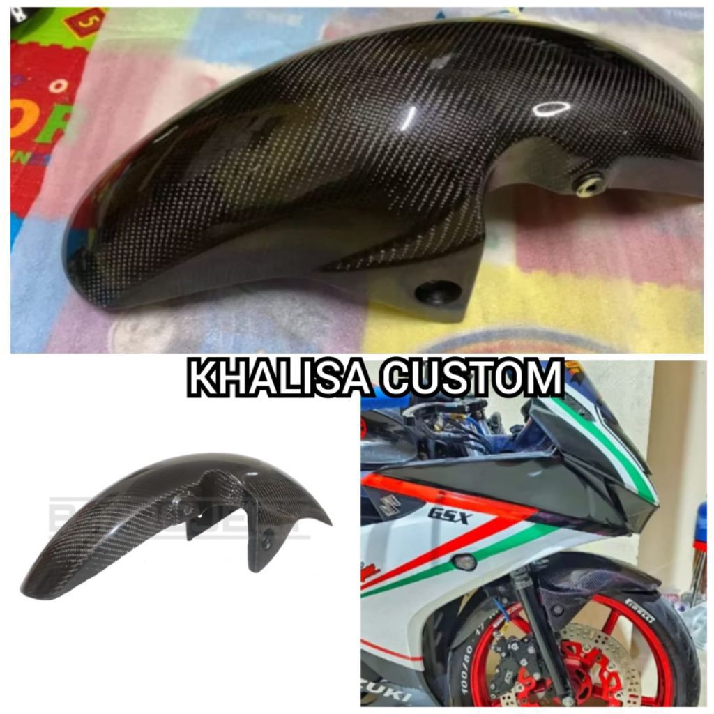 Spakbor Depan Suzuki Gsx 150 Carbon Kevlar