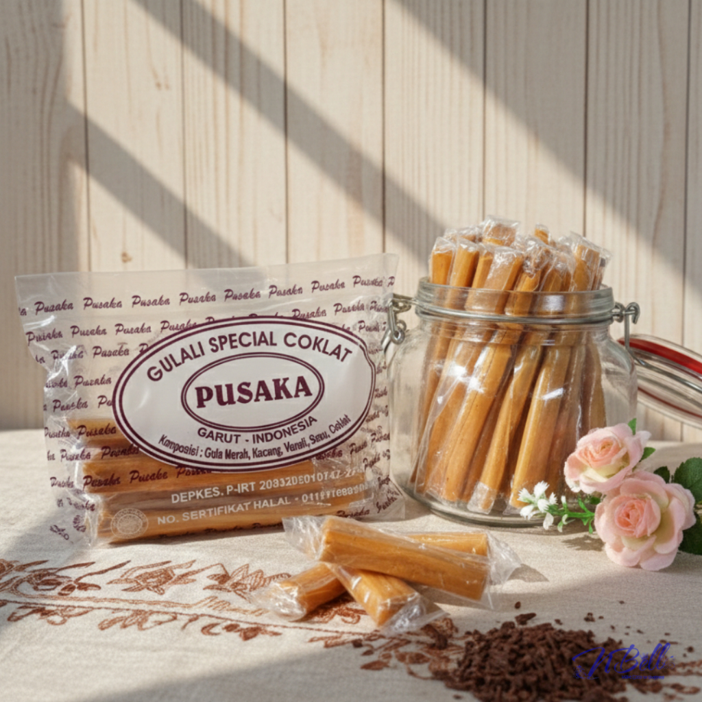 Gulali Kayu Isi 30 Pcs Permen Stik Jadul Manis Camilan Khas Garut