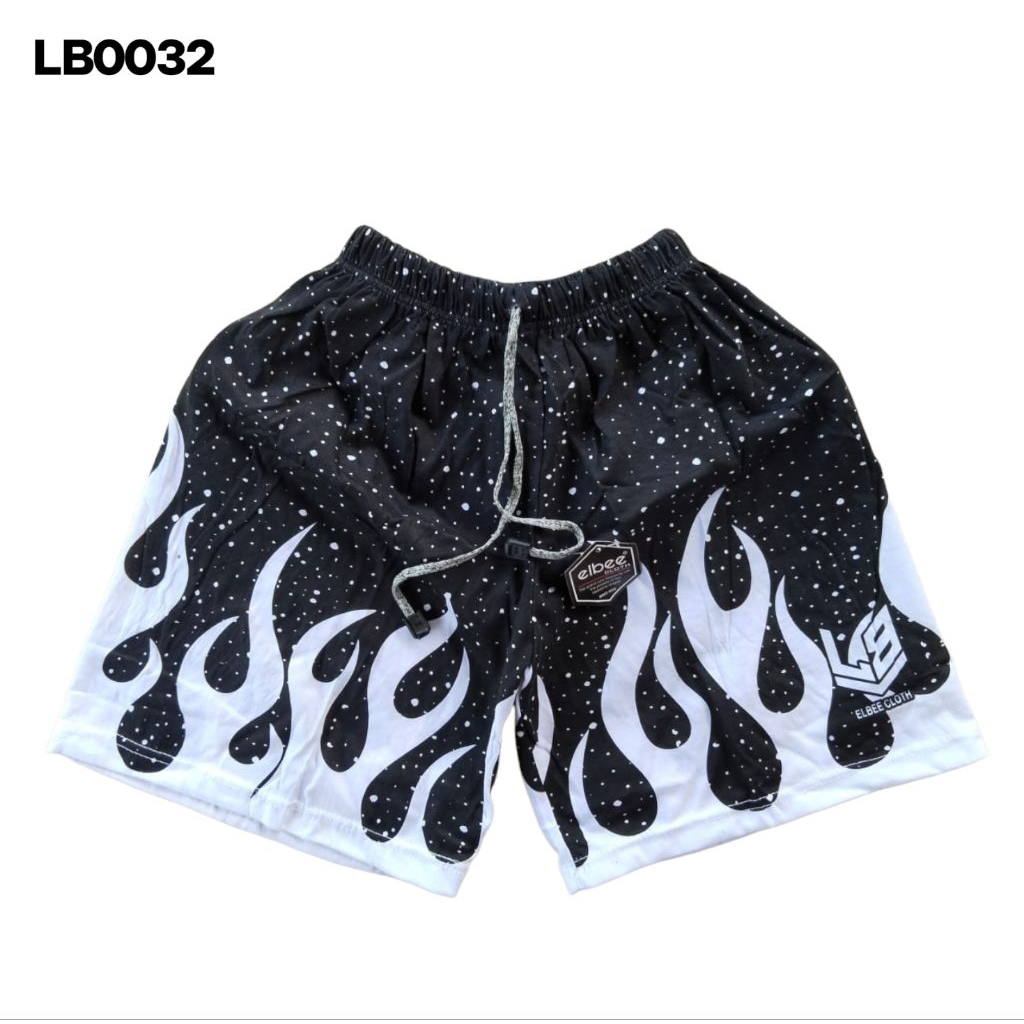 BOXER BOSSQU - BOXER PRIA WANITA / CELANA DALAM PENDEK KOLOR BOXSER PANTAI BAHAN KATUNs ELBEE CLOTH