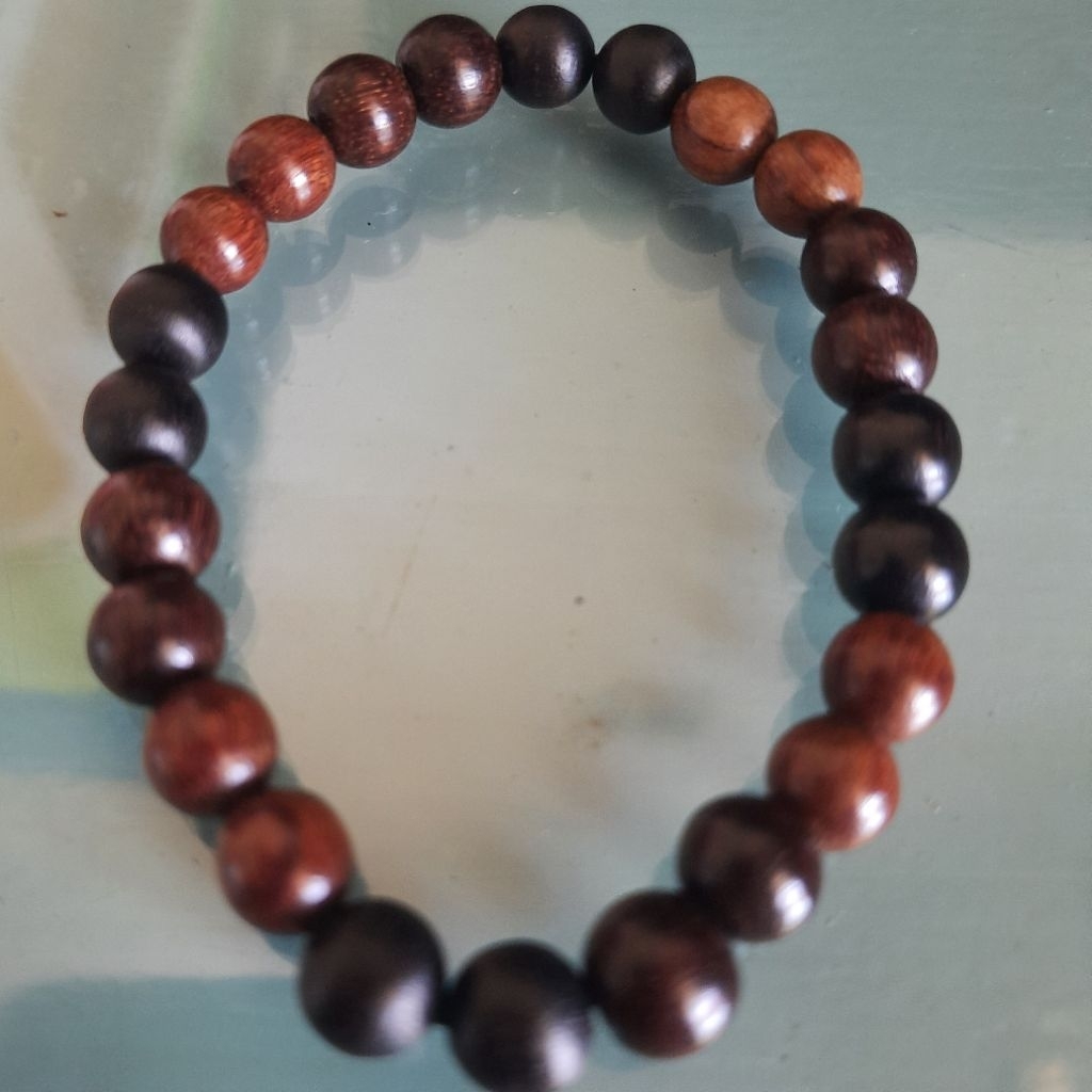 Gelang Kombinasi 3 Kayu Nagasari Galih Kelor Hitam Galih Asem