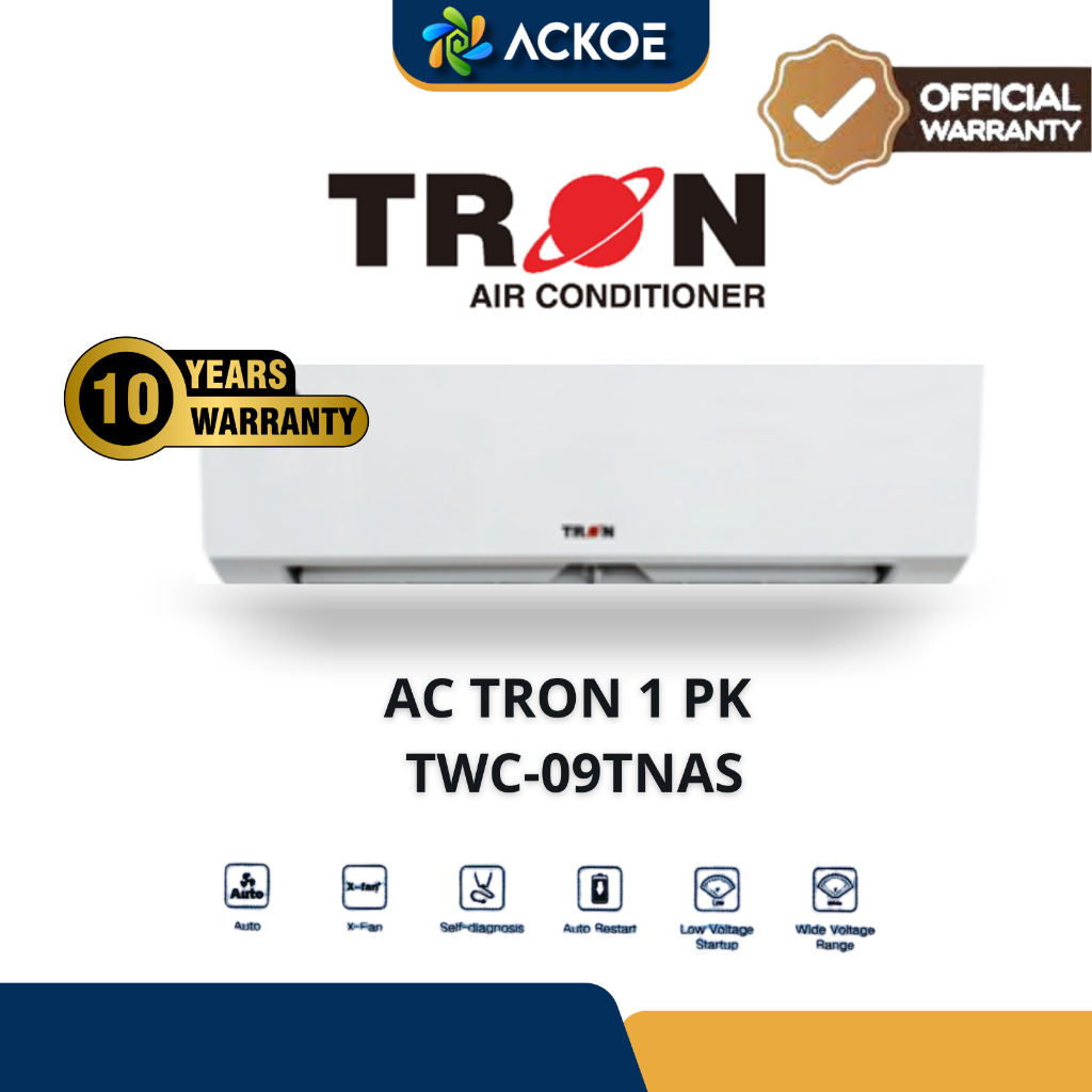 AC TRON 1PK STANDARD R410 TYPE TWC-09TNAS