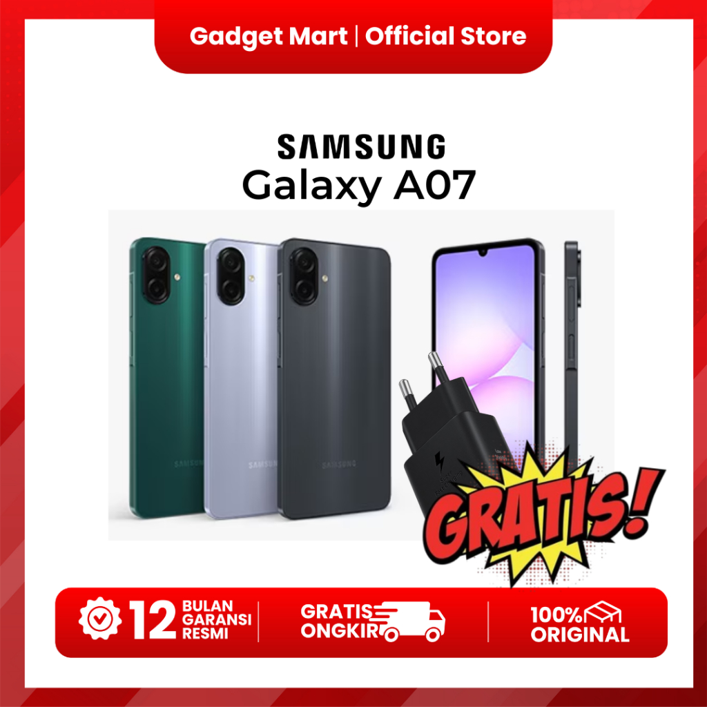 Samsung Galaxy A07 - Garansi Resmi
