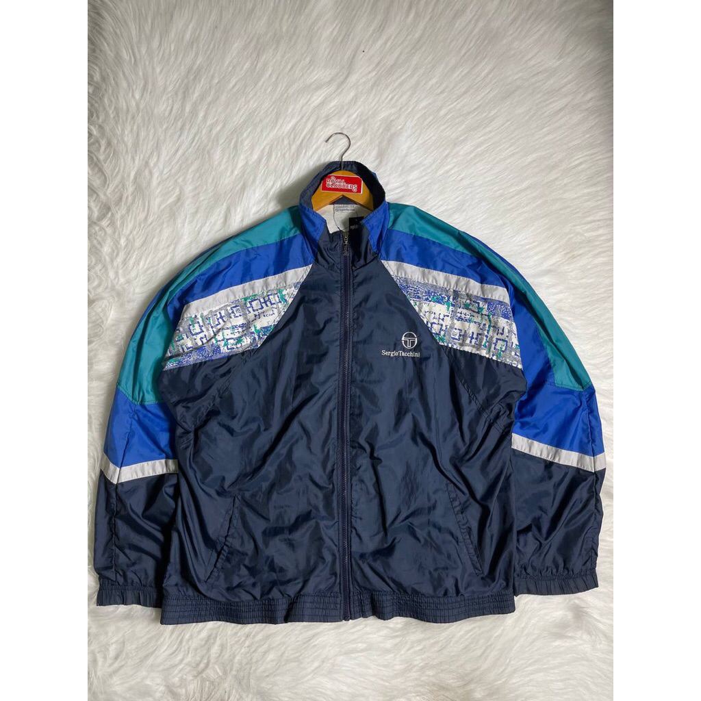 jaket windbreaker sergio tacchini second (3819) - Hoodie second - hoodie second branded - Jaket Seco