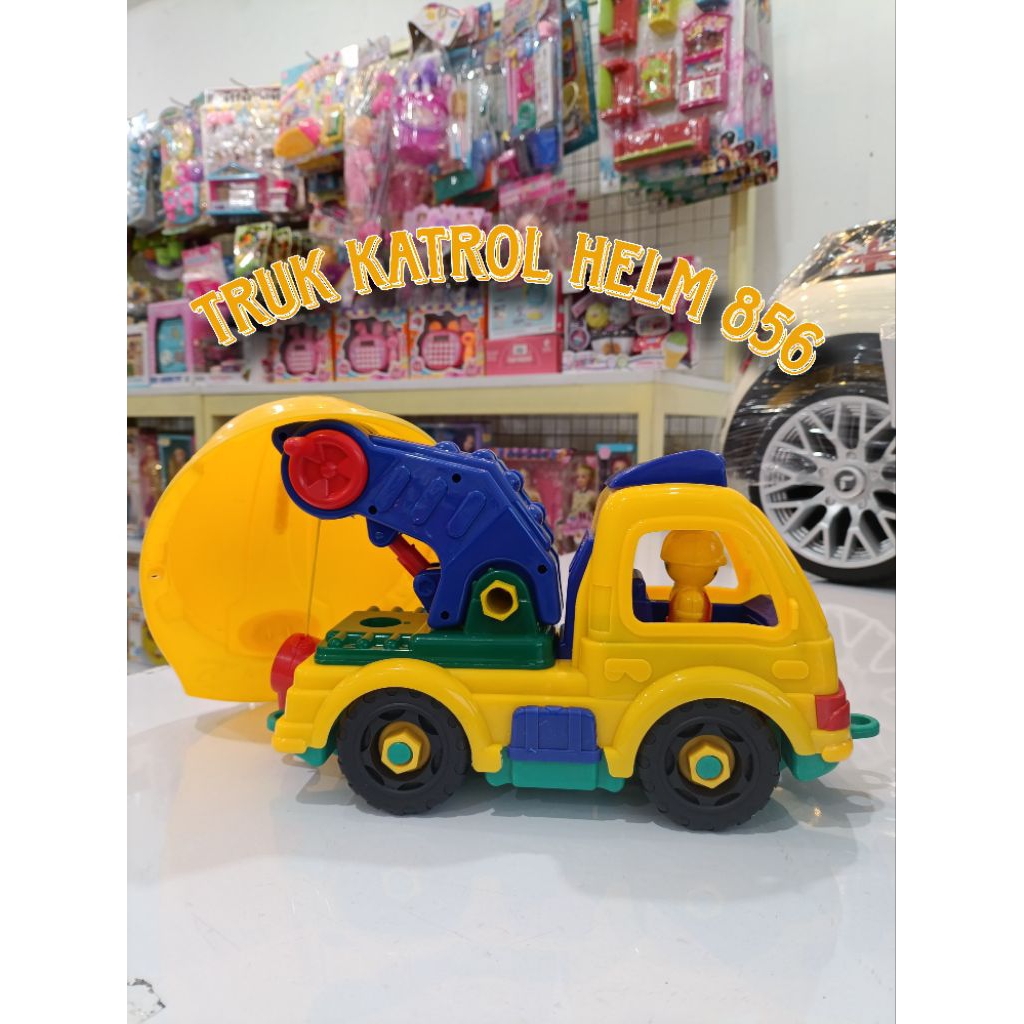 MAINAN ANAK TRUK KATROL HELM 856 PANDATOYA SEMARANG