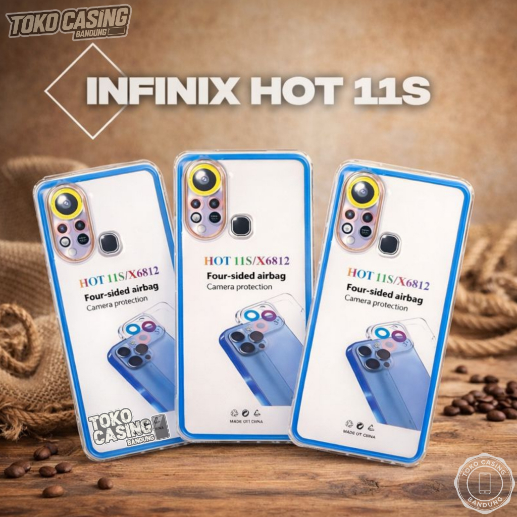 Case Bening Infinix Hot 11S (X6812) Hot 11S NFC (X6812B) Casing Polos