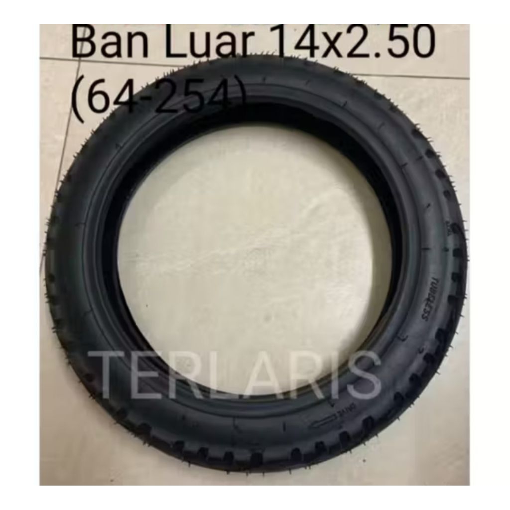 BAN LUAR SEPEDA LISTRIK TUBLES 14X250UWINFLY