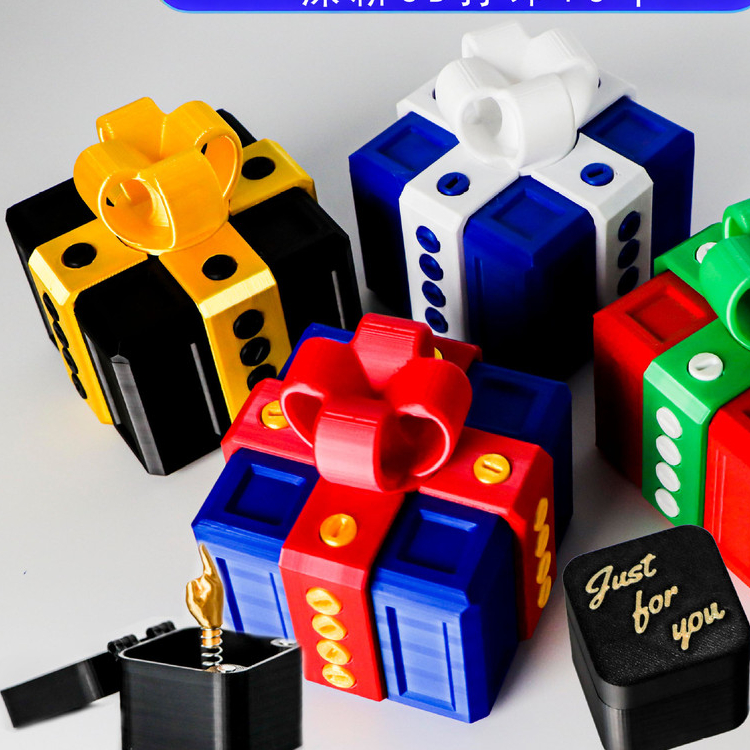 Annoying Gift Box Kotak Hadiah Mainan Natal Kotak Hadiah Kreatif