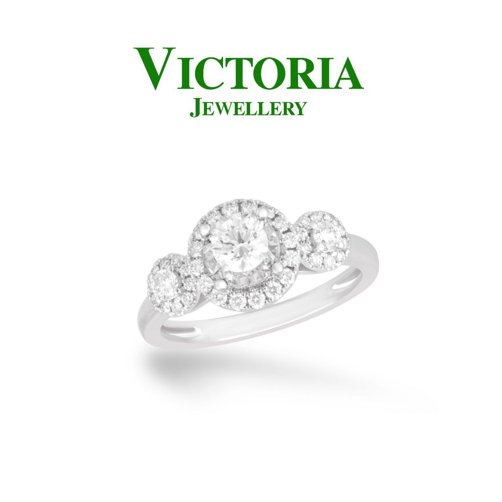 Cincin Berlian Sertifikat Gia VFLR1299199 Victoria Jewellery