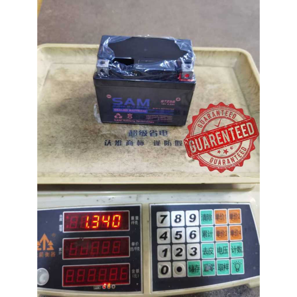 (1DUS ISI 10)  GARANSI 6BULAN BATERAY BATTERE AKI KERING MOTOR BEAT VARIO MIOJ VIXION SUPRAX125 GTZ5