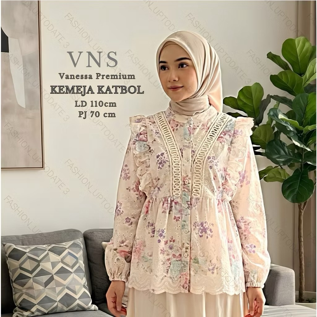 VNS atasan blouse vintage by Vanessa