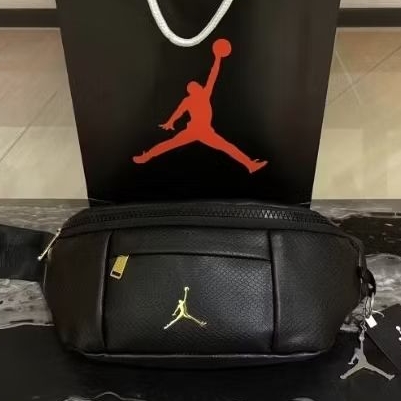 TAS WAISTBAG JORDAN REGAL VENOM ORIGINAL BLACK