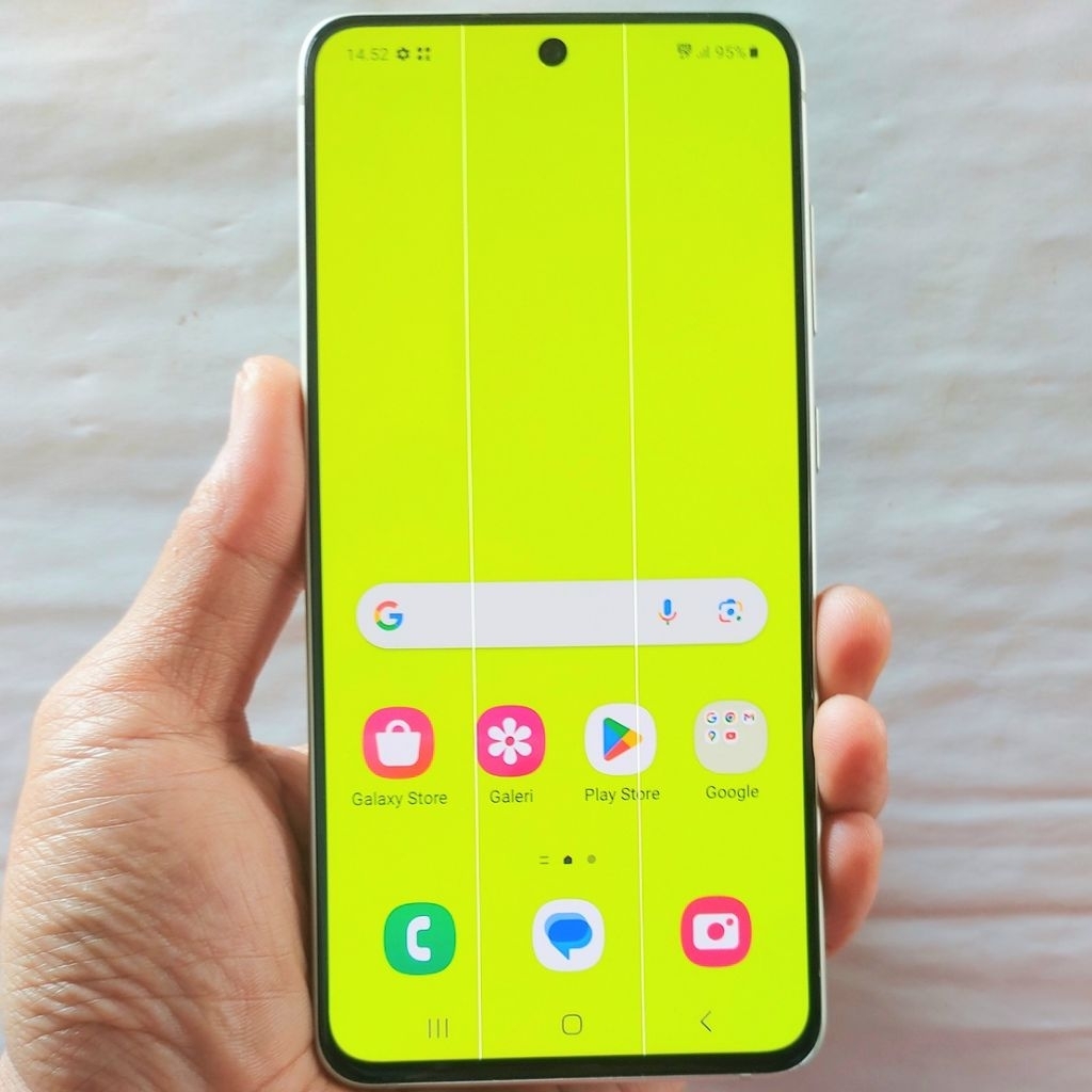 Handphone Hp Samsung Galaxy S21 FE 5G 8/256 NFC Second Eks Resmi Sein Original