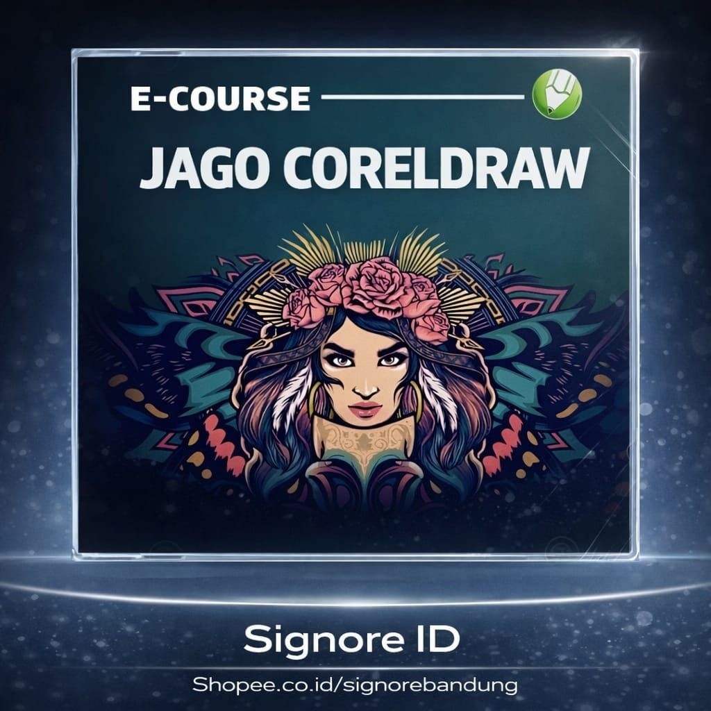 Jago CorelDraw - Belajar CorelDraw CDR -  Signore
