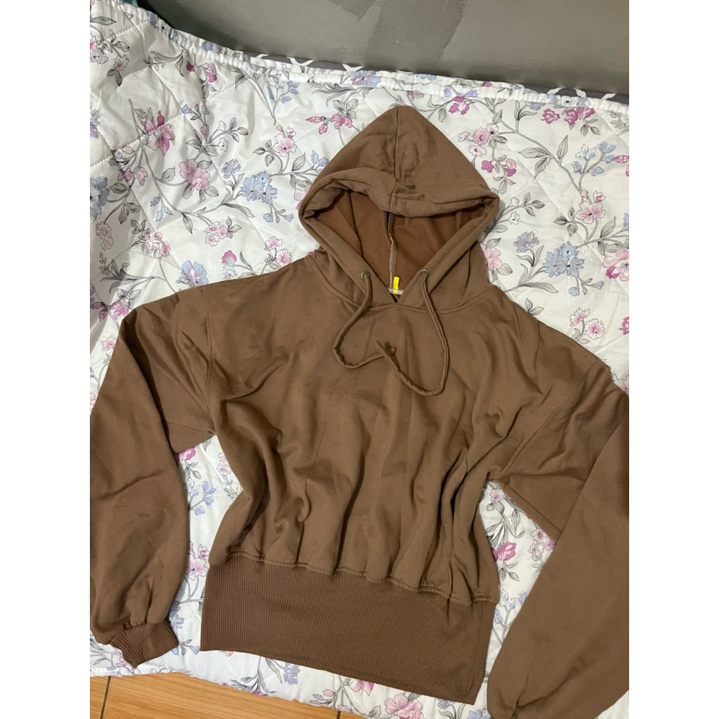Hoodie coklat