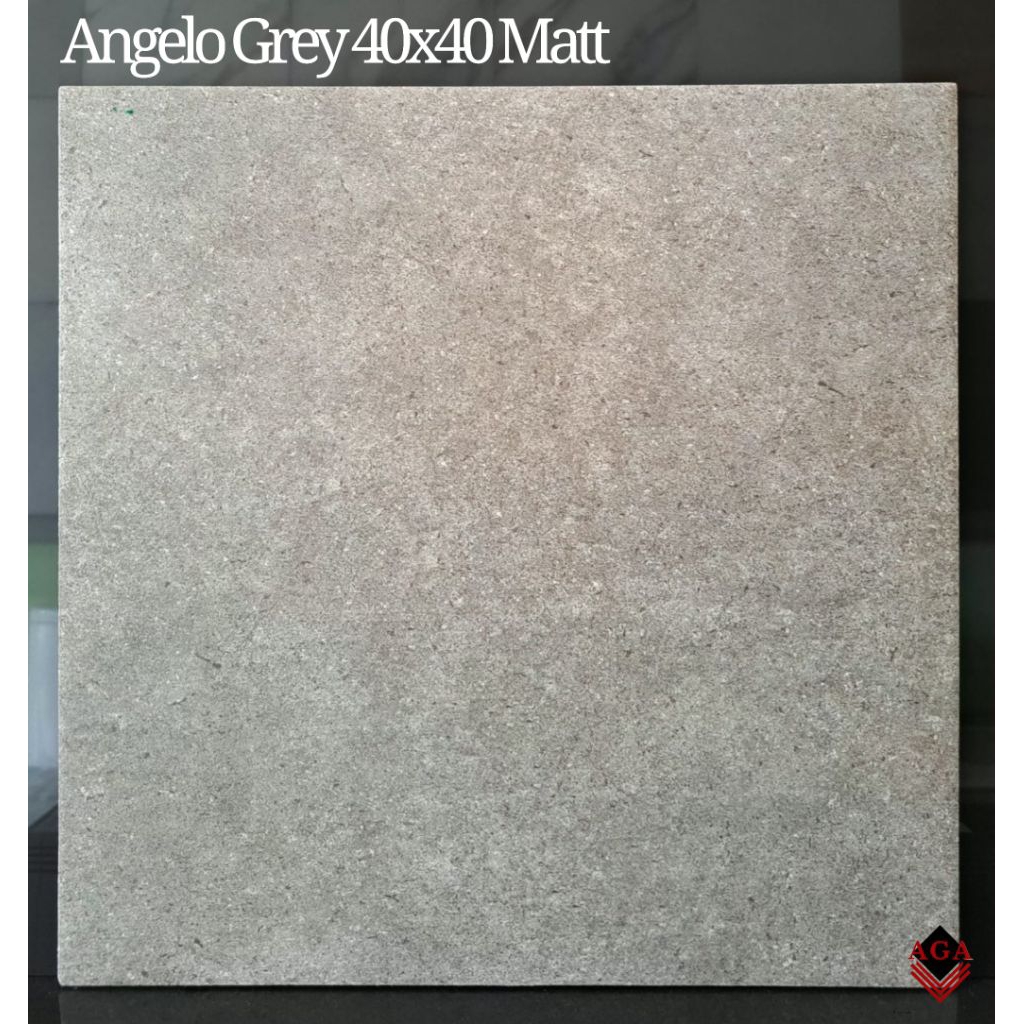 KERAMIK LANTAI 40X40 ANGELO GREY (MATT)