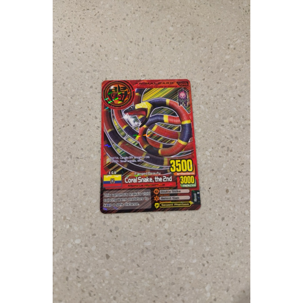 Animal Kaiser Card Original