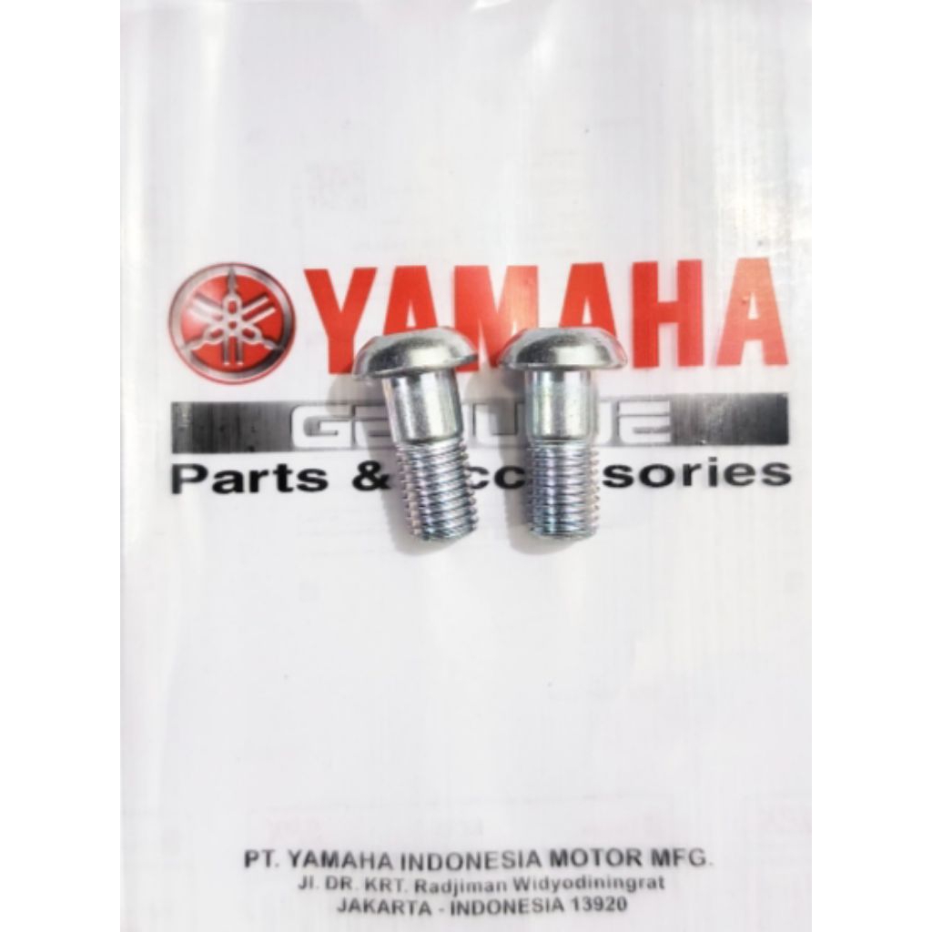 baut kaliper cakram depan Yamaha Mio m3 isi 2