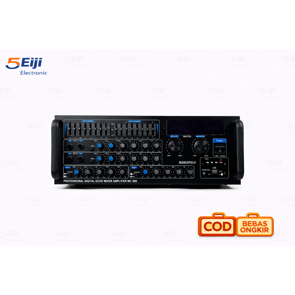 Amplifier Karaoke (MP3/US/Bluetooth) Marcopolo MC 999,POWER BESAR