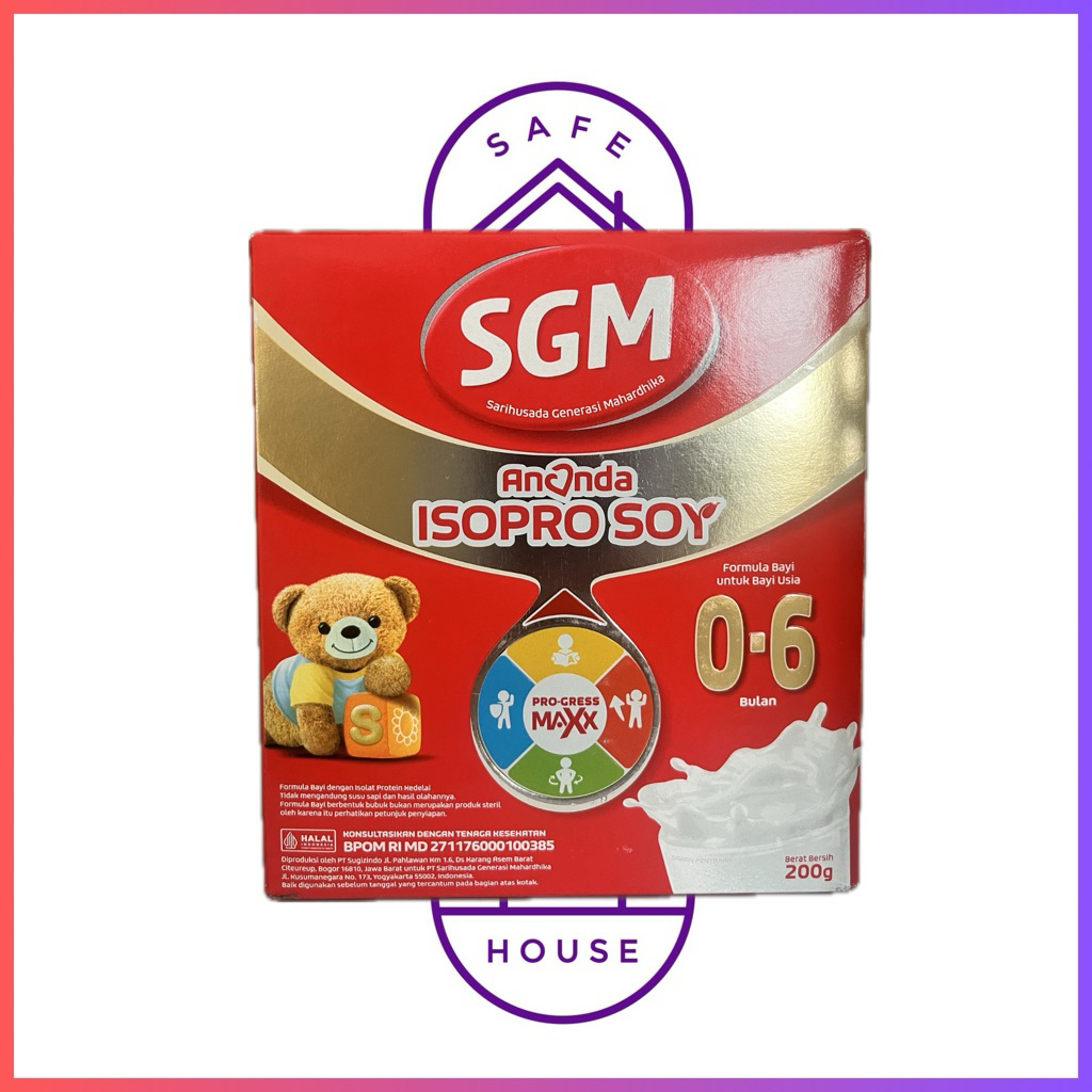 SGM Ananda Soya 0-6bulan Isopro Soy 200gr