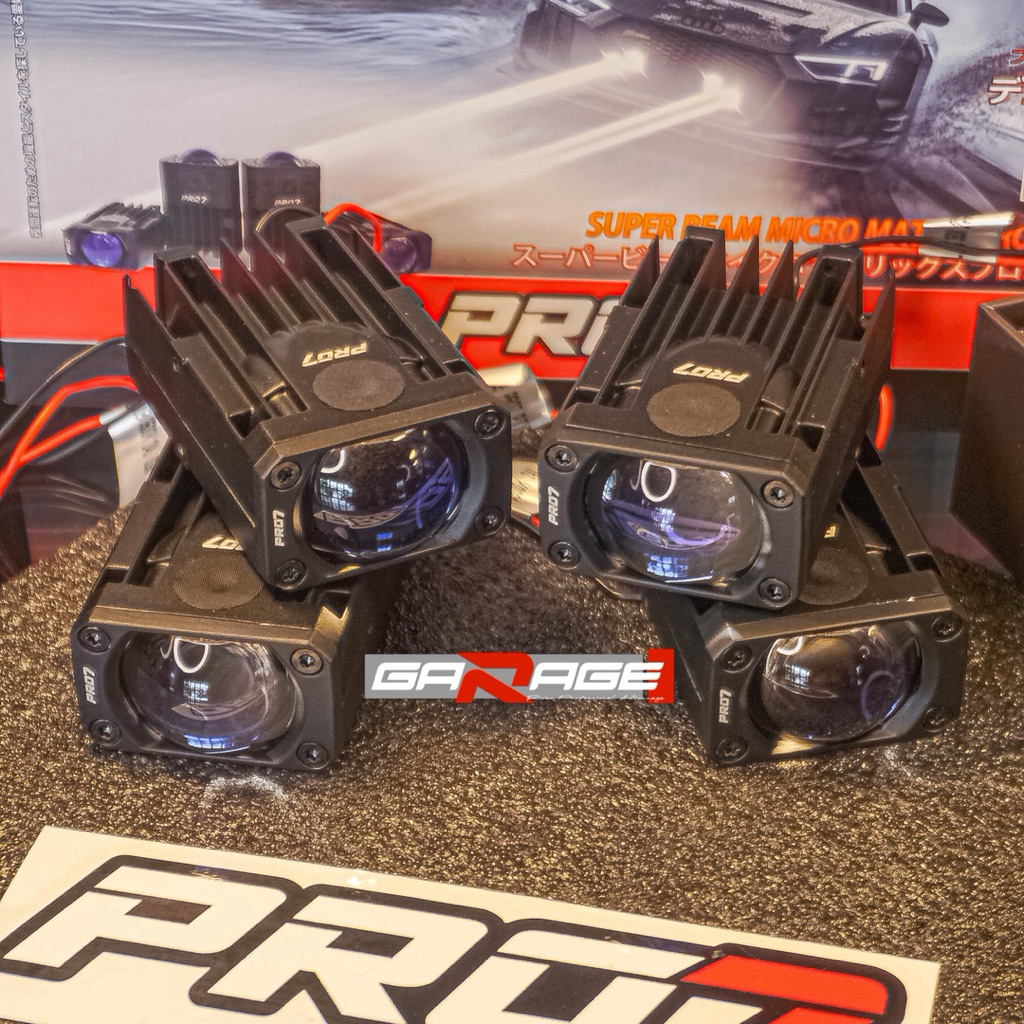 MINIPROJIE PRO7 | MINILASER PRO7 P.7XR-2L | MINIPROJIE 1 MATA PRO7 | MINIPROJIE 4x25W = 100W | P.7XR