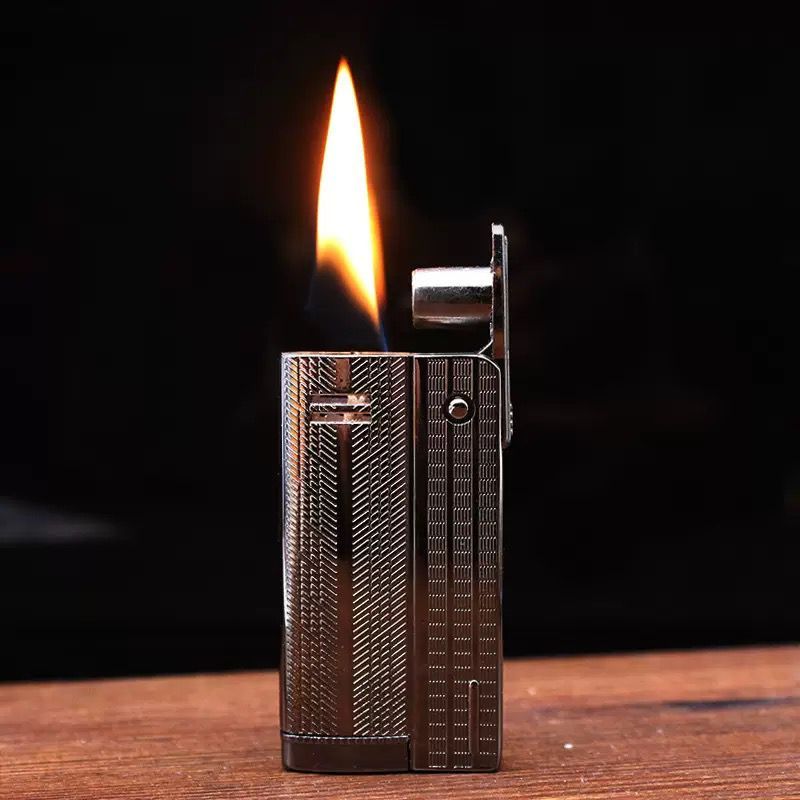 Mancis Korek Api Jadul IMCO 4393 Korek Isi Ulang Minyak Vintage Sumbu Retro Body Metal Classic