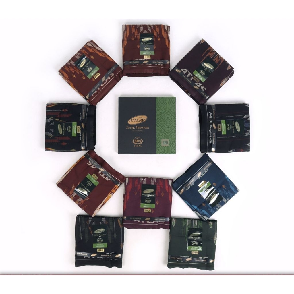 Grosir 10 Pcs Sarung ATLAS Super Premium 920