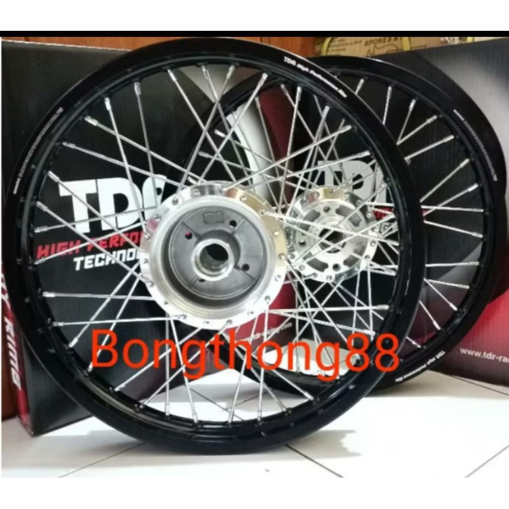 Sepaket velg tdr 140 160 185  ring 17 Supra x 100/110 lama Supra fit lama Depan cakram belakang trom