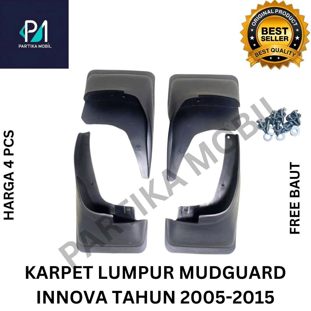 KARPET LUMPUR MUD GUARD INNOVA 2005-2015 TERMURAH